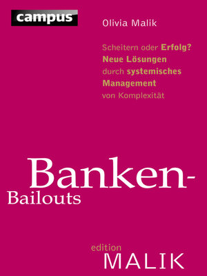 cover image of Banken-Bailouts